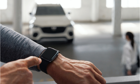 Smartwatch with MyMazda App
